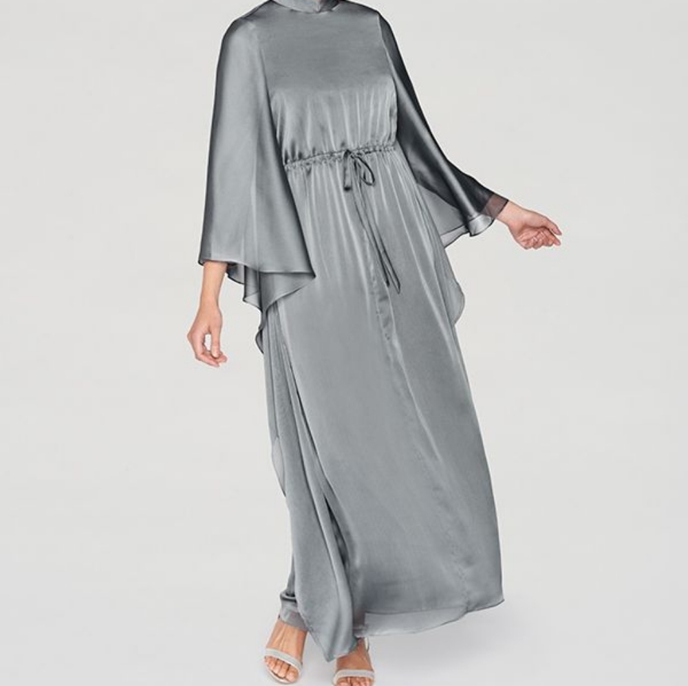 Inayah silver kaftan